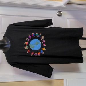 Hands Around the Earth T-shirt NEW